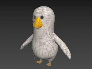 Character067 Goose 3D Model