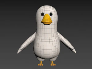 Character067 Goose 3D Model