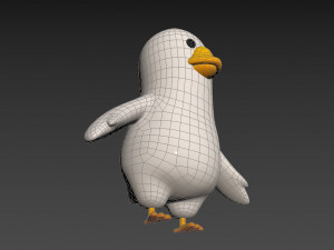 Character067 Goose 3D Модель