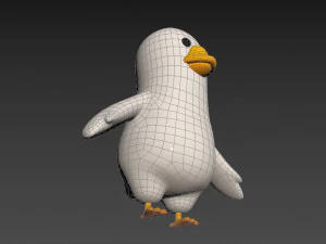 Character067 Goose 3D Model