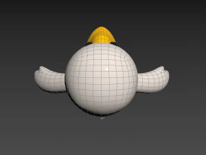 Character067 Goose 3D Model