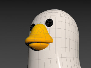 Character067 Goose 3D Модель