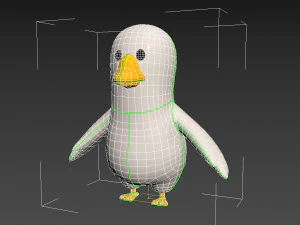 Character067 Goose 3D Model