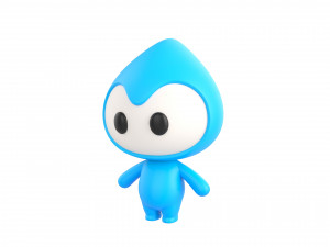 Character068 Mascot 3D मॉडल