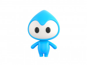 Character068 Mascot Model 3D