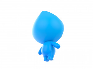 Character068 Mascot Model 3D