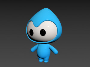 Character068 Mascot Model 3D