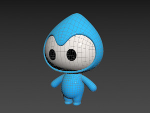 Character068 Mascot Model 3D