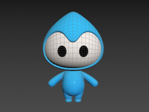 Character068 Mascot Model 3D