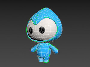 Character068 Mascot Model 3D