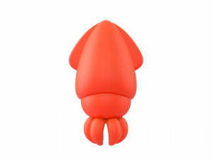 Character069 Squid 3D मॉडल