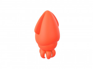 Character069 Squid 3D मॉडल