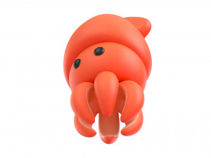 Character069 Squid 3D मॉडल
