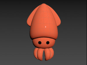 Character069 Squid 3D मॉडल