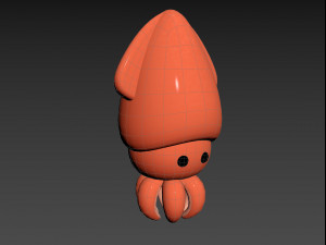 Character069 Squid 3D मॉडल