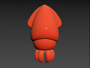 Character069 Squid 3D मॉडल