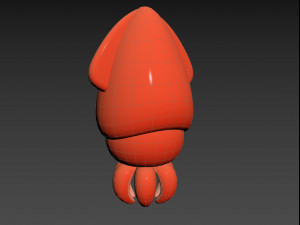 Character069 Squid 3D मॉडल