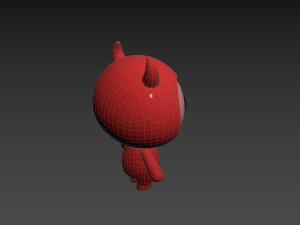 Character070 Devil Mascot 3D 모델