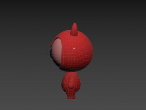 Character070 Devil Mascot 3D 모델