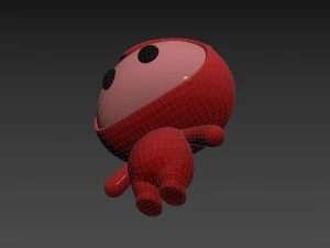 Character070 Devil Mascot 3D Model