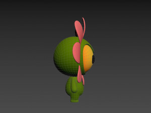 Character071 Flower Mascot 3D मॉडल