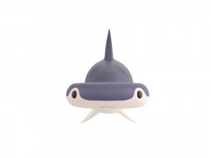 Character072 Bonnet Head Shark 3D Model