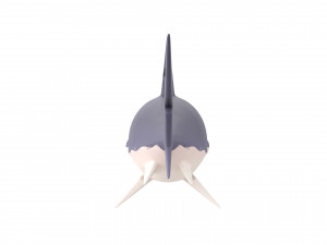 Character072 Bonnet Head Shark 3D Модель