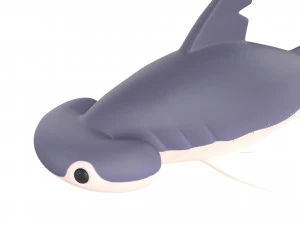 Character072 Bonnet Head Shark 3D Model