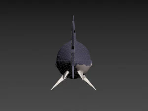 Character072 Bonnet Head Shark 3D Model