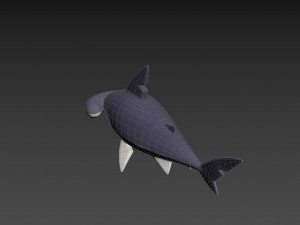 Character072 Bonnet Head Shark 3D Модель