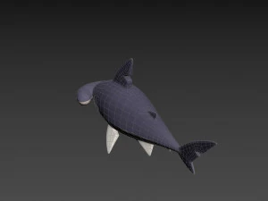 Character072 Bonnet Head Shark 3D Model