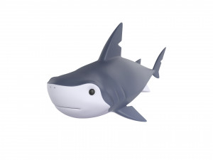 Character073 Shark 3D मॉडल