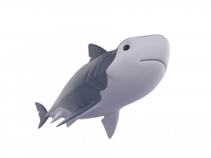 Character073 Shark 3D मॉडल