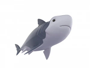 Character073 Shark 3D Model