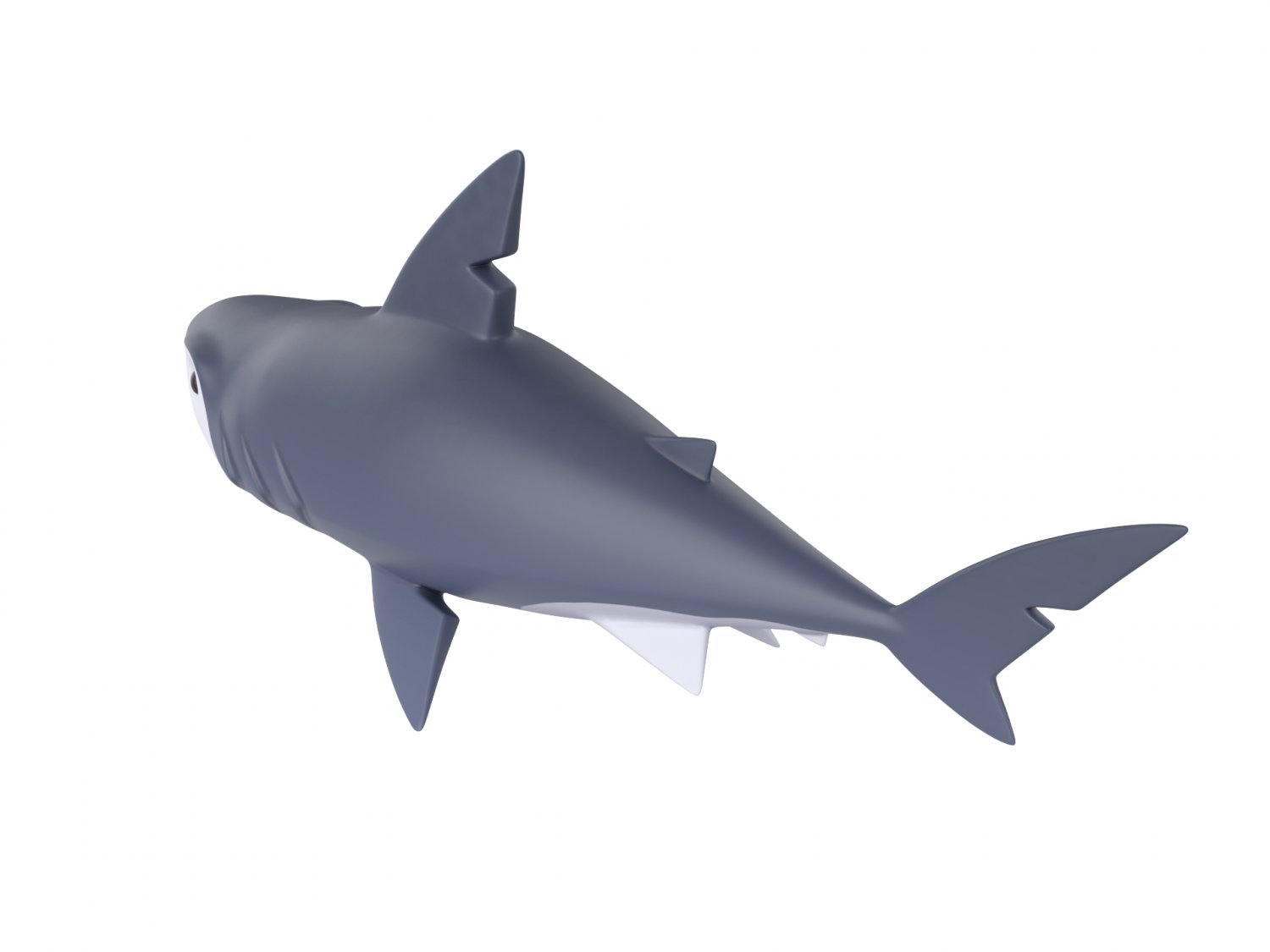 OBJ file SHARK, DOWNLOAD Shark 3D modeL - Animated for Blender-fbx-unity-maya-unreal-c4d-3ds  max - 3D printing SHARK SHARK FISH - TERROR - PREDATOR - PREY - POKÉMON -  DINOSAUR - RAPTOR 🦈・3D printable