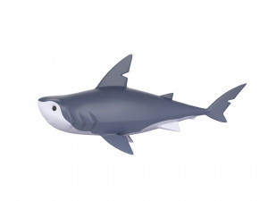Character073 Shark 3D मॉडल