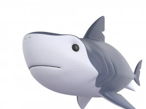 Character073 Shark 3D Model