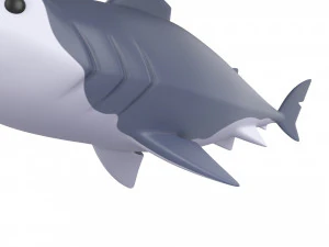 Character073 Shark 3D Model