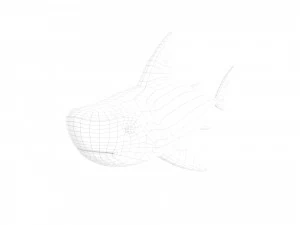Character073 Shark 3D Model