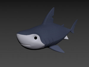 Character073 Shark 3D मॉडल