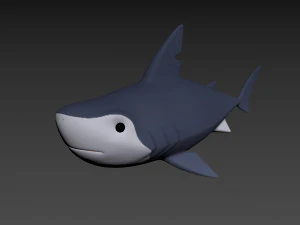 Character073 Shark 3D Model