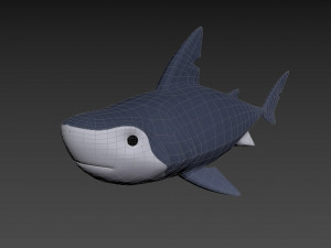 Character073 Shark 3D मॉडल