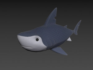 Character073 Shark 3D मॉडल
