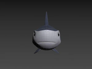 Character073 Shark 3D Model