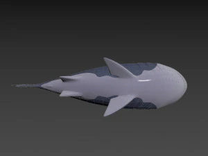 Character073 Shark 3D Model
