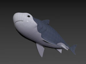 Character073 Shark 3D Model