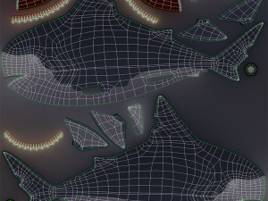 Character073 Shark 3D मॉडल