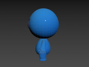 Character074 Blue Guy Model 3D