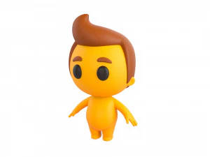 Personagem075 homenzinho Modelo 3D