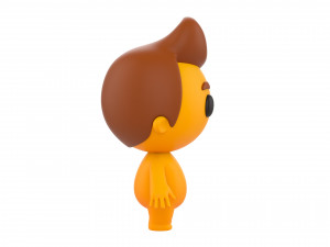 Character075 Little Man 3D Model